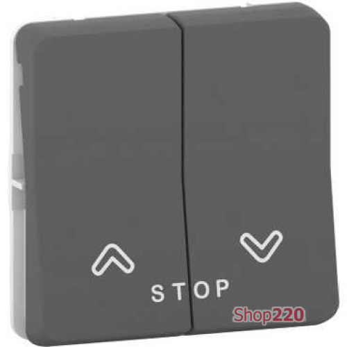 Механизм управления жалюзи IP55, черный, Mureva Styl Schneider MUR35042