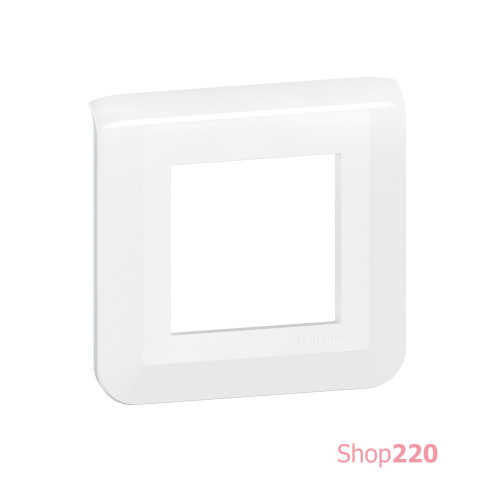 Рамка 1 пост, белый, Mosaic New Legrand 277802L