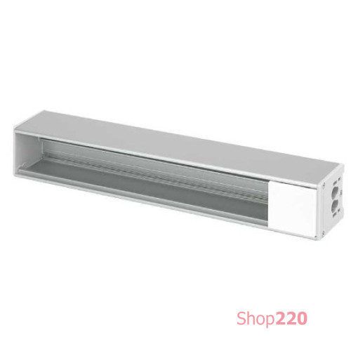 Розеточный блок на 6 (7) розеток К45, белая заглушка, Ofiblock COMPACT Simon KFC206/9