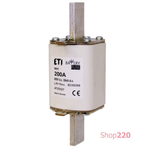 Предохранитель 125A 800V DC, NH-1 Battery ETI 4723325