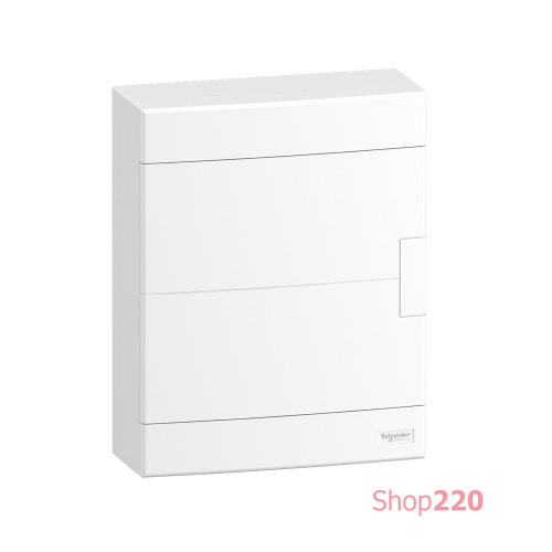 Электрический щит на 24 модуля, навесной, белая дверь, Easy9 EU Schneider Electric EZ9EUD212