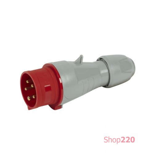 Силовая вилка 16A, 380В, 5 полюсов, Tempra Pro 555129 Legrand