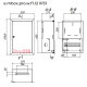 Щит для 1ф. счетчика + 12 модулей, встраиваемый, e.mbox.pro.w.f1.12 Enext p0100228