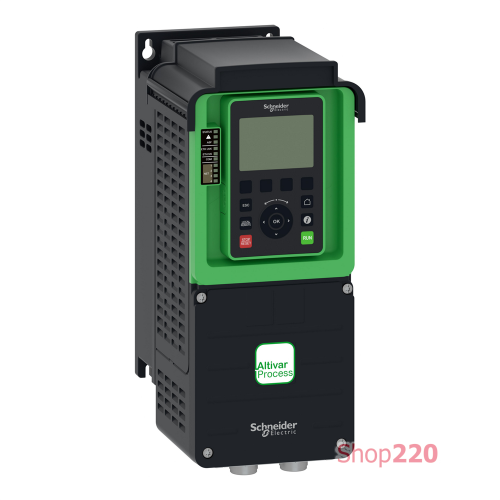 Преобразователь частоты 3кВт 380-480В ATV630, IP21, с ЭМС-фильтром кат. C2 ATV630U30N4