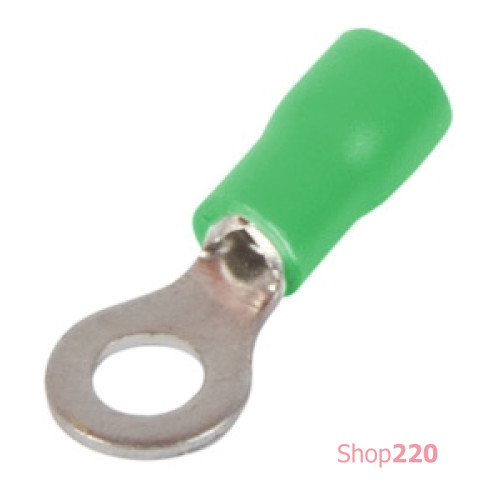 Изолированный наконечник 1.5-2.5 кв.мм, зеленый, 100шт, e.terminal.stand.rv2.2.6.green Enext s1036033