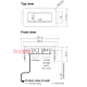 Блок розеток в стол 220В + USB, нержавеющая сталь, Axessline QuickBox