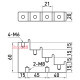 Изолятор ступенчатый 300A, e.step.ct4-20 Enext s054101