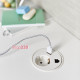 Врезная розетка в стол с USB и RJ45, белый, Powerdot Kondator