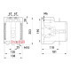 Контактор 220А, 380В, 1no+1nc, e.industrial.ukc.220.380 Enext i.0090027