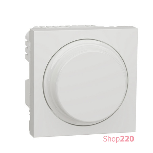Диммер для LED ламп , белый, 2 модуля, Unica New Schneider NU351418
