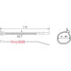 Хомуты кабельные CHS 120 х 3 мм черные UV (упак 100шт) A0150090068
