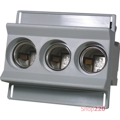 Держатель низковольтного предохранителя D02 N/3-K 3p (63А, E18) ETI 2222021