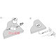 Розетка USB тип А+С в мебель, состаренная бронза, Versapick ASA ASA-060.29Z.00039