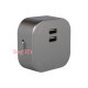 Трековая розетка USB, серый, Pandora EH-PT-002