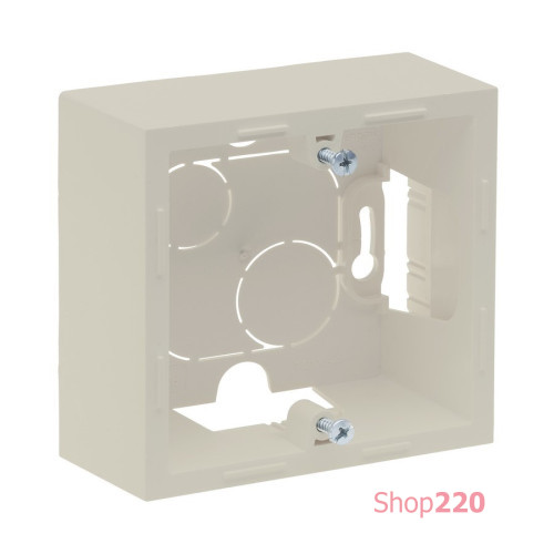 Коробка накладного монтажа 1 пост, слоновая кость, Suno Legrand 721294
