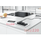 Вращающийся блок розеток 220В+USB, латунь, EVOline BackFlip