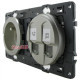 Панель компьютерной розетки RJ45 двойной, титан, 68552 Legrand Celiane
