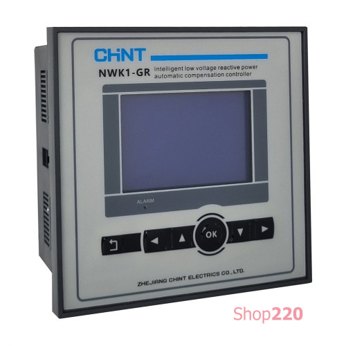 Регулятор реактивной мощности NWK1-GR-12GB с 12 контурами RS 485 Chint 263781