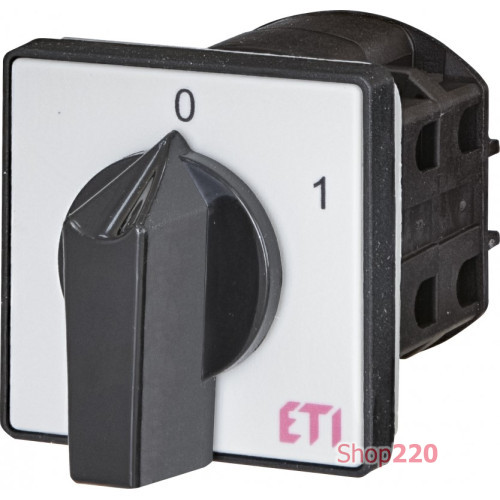 Переключатель CS 25 10 U (3p_"0-1"_с/ч_ 25A) ETI 4773018