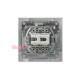 Розетка компьютерная RJ45 двойная, белый, EPH4400121 Schneider Asfora