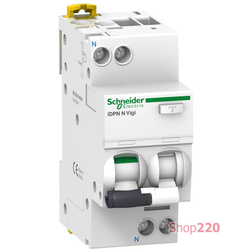 Дифавтомат 20А, 30мА, кривая C, тип А, IDPN N Vigi Acti9 Schneider Electric A9D32620