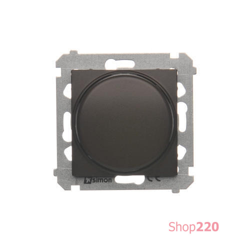 Диммер для LED 2-100Вт, коричневый, SIMON54