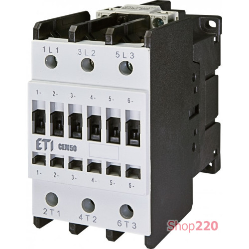 Контактор CEM 50.00 230V AC ETI 4648103