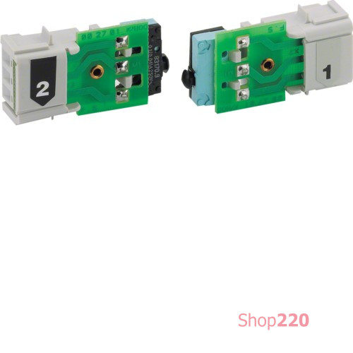 Дополнительный контакт 1 НВ/НЗ 250В/5А для выключателей HI…R Hager HZ160R
