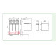 Ограничитель перенапряжения для защиты фотоэлектрических систем ETITEC EM T2 PV 1100/20 Y ETI 2440623
