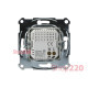 USB розетка тип А+С, сталь, EPH2700362 Schneider Electric Asfora