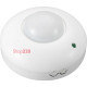 Датчик движения потолочный, 360°, IP20, e.sensor.pir.07.white