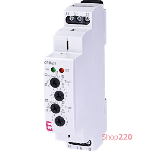Генератор импульсов CRM-2H UNI 12-240V AC/DC ETI 2470003
