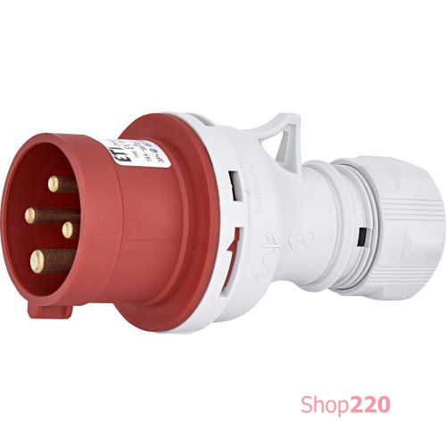Вилка кабельная 16A, 400V, 3P+PE, IP44 EV-1643 ETI 4482017
