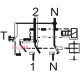 Дифференциальное реле 63А, 30мА, 2 полюса, тип А, EFI6-P2 ETI 2061263