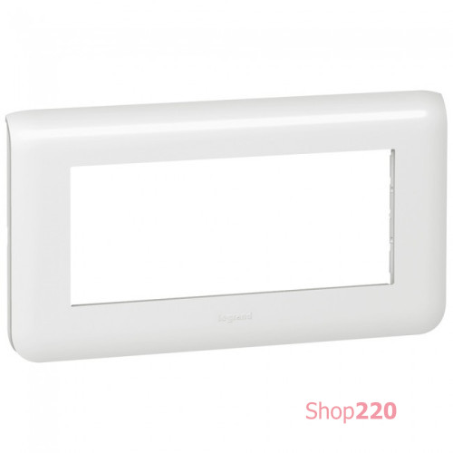 Рамка 5 модулей, белый, Mosaic New Legrand 078815L
