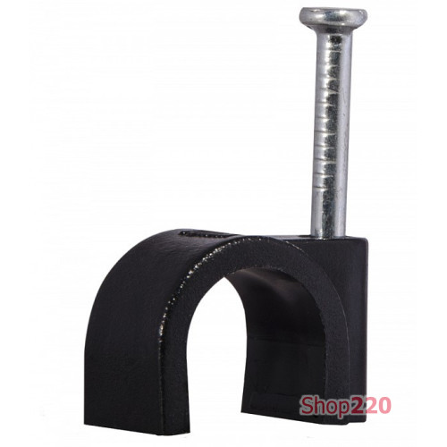 Скоба черная CHR-8 мм круглая (100 шт.) A0150030038