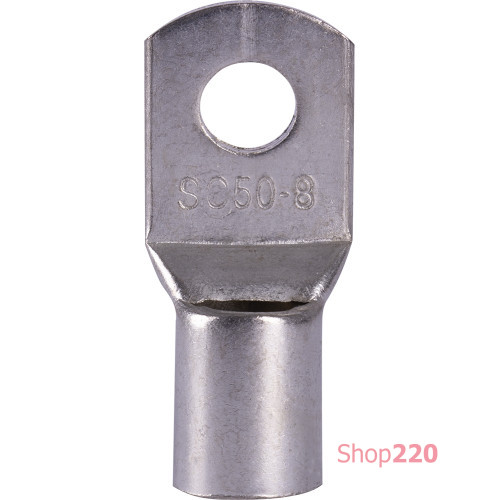 Кабельный наконечник 50 мм кв под пайку, луженая медь, e.end.stand.c.50, D8.2 Enext s19023