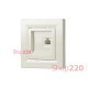 Розетка компьютерная RJ-45 кат.6, кремовый, EPH4700123 Schneider Asfora