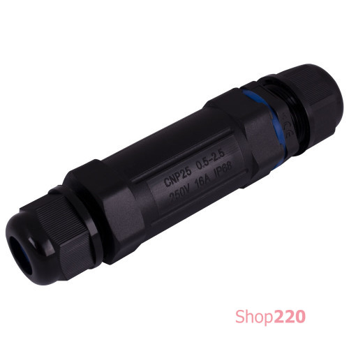 Соединитель кабельный водонепроницаемый, IP68, e.wcc.cnp25 Enext s2039102