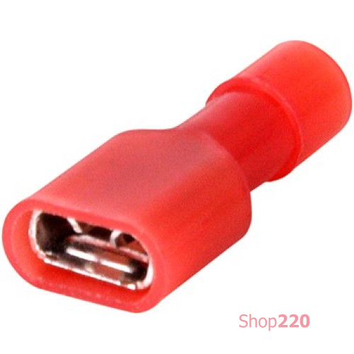 Наконечник-соединитель Faston 250 "мама" 0,5-1,5 кв.мм, e.terminal.stand.fdfn1.25.250.red Enext s4039000