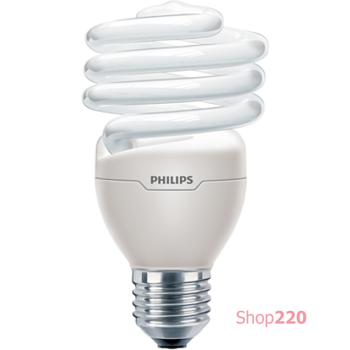 Лампа компактная люминесцентная 23Вт, цоколь E27, Tornado Philips