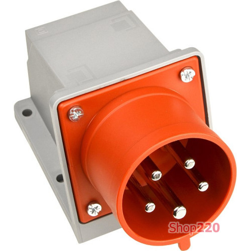 Вилка стационарная 32А, 5P, IP44, UCombi АСКО-УКРЕМ A0080010140