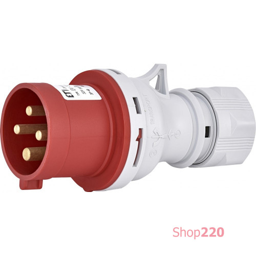 Вилка кабельная 32A, 400V, 3P+PE, IP44 EV-3243 ETI 4482020
