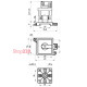 Пакетный переключатель 1-0-2, 10А, 1 полюс, e.cs.pro.1-0-2.1.10 ENEXT p093021
