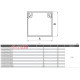 Короб пластиковый 100х60 мм, e.trunking.stand.100.60 Enext s033012