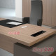 Вращающийся блок розеток 3х220В + USB тип А + С, черное стекло, Versaturn ASA 060.24F.00031