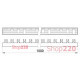 Гребенка соединительная 4-полюсная, 1 метр, e.bc.u.stand.4.100 Enext s180008