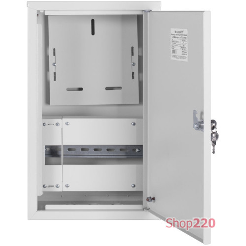 Щит для 1ф. счетчика + 12 модулей, навесной, e.mbox.pro.n.f1.12 Enext
