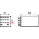 Реле промежуточное 110 В AC, 3 А, 4 СО, MY4 Аско A0090010020