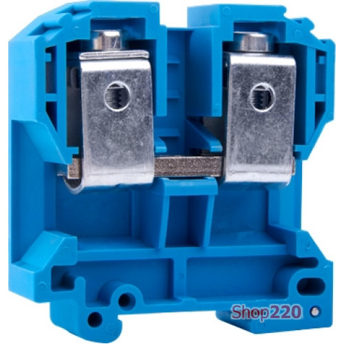 Клемма на дин-рейку 70 мм кв, синий, без крышки, e.tc.din.pro.70.blue Enext p049027
